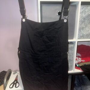 SHEIN Black Midi Pencil Jumpsuit for Work